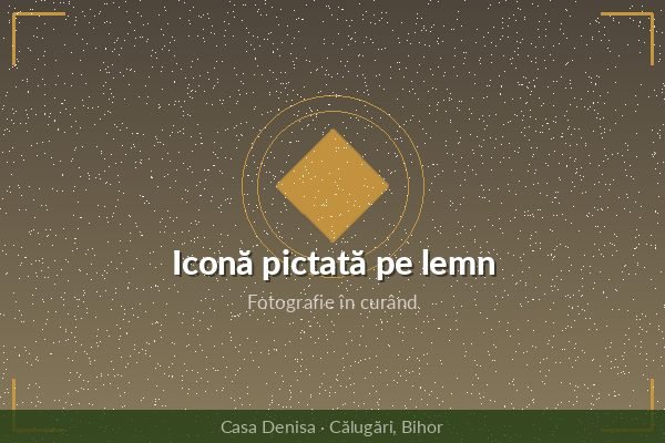 Iconă pictată pe lemn — vechituri din Bihor